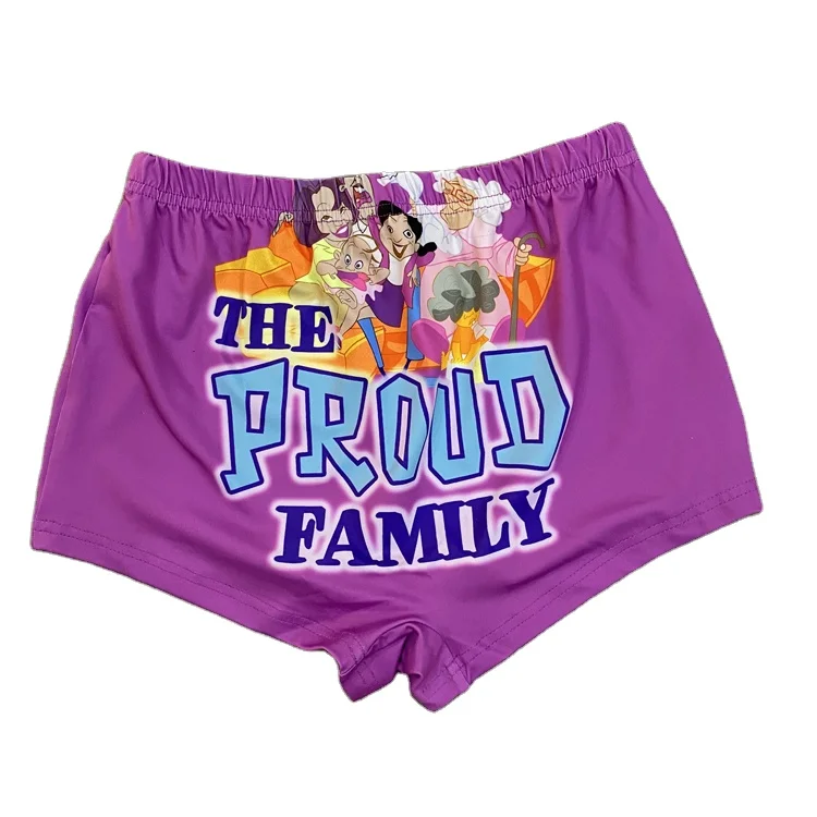 

wholesale women's proud family snack shorts