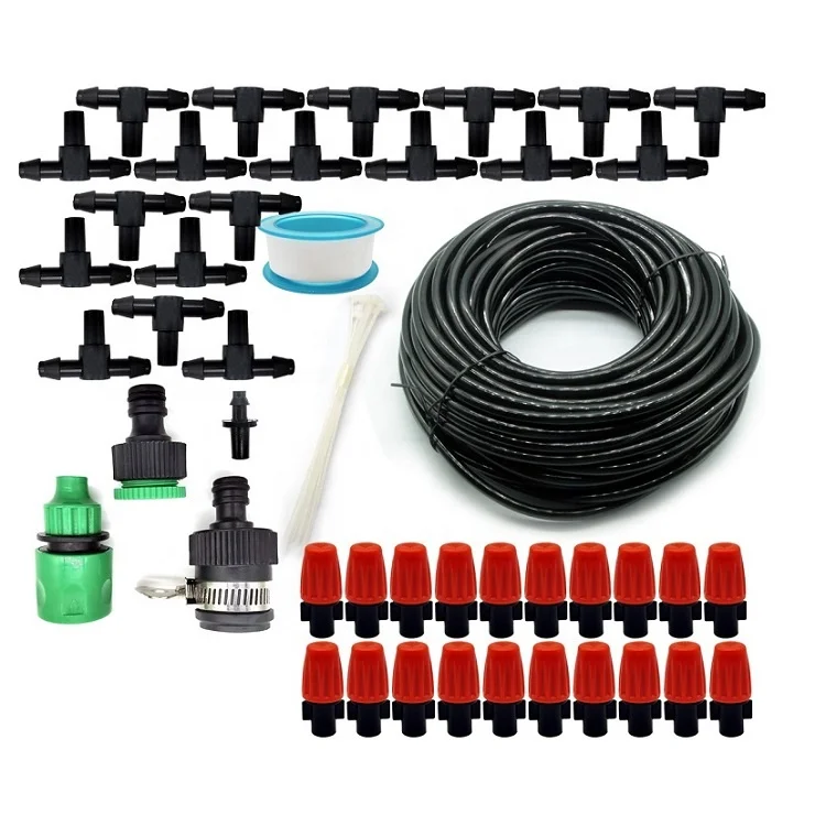 

Garden Automatic Saving Watering Misting Irrigation System for irrigation, Black red green blue