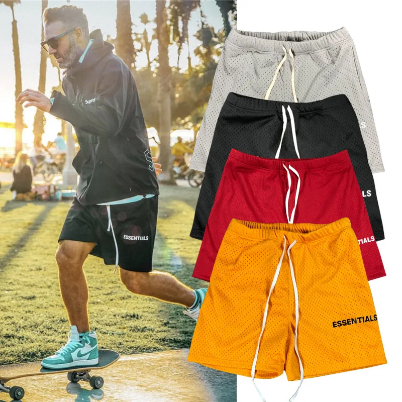 

Summer Fashion Plus Size Loose Men's Workwear Shorts Casual Basketball Sports Beach Shorts, Customized color