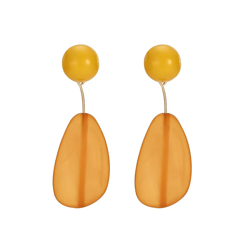 

Hot sale vintage earring trendy acrylic earrings africa earrings Fast delivery