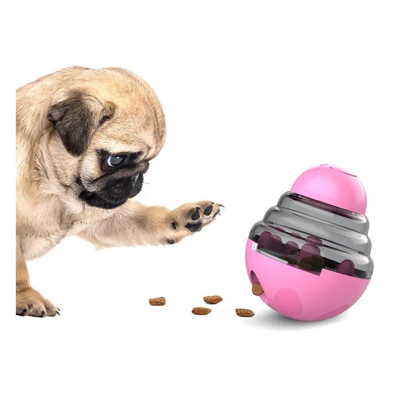 

Wholesale Pet supplies hot dog toy leaking ball tumbler puzzle slow food interactive durable puzzle dog toy