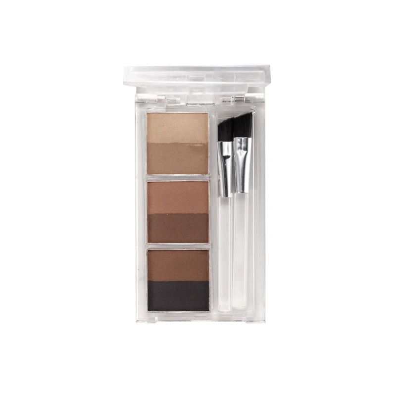 

OEM& ODM Multicolor Natural Pressed HD Six Colors Eyebrow Powder Palette, 6 colors