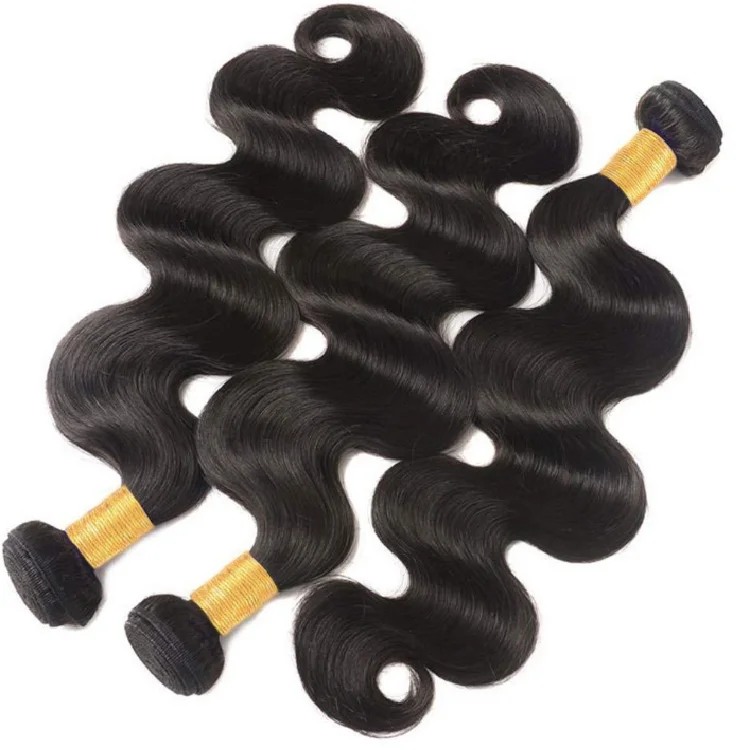 

Peruvian human hair bundles body wave cheap human hair