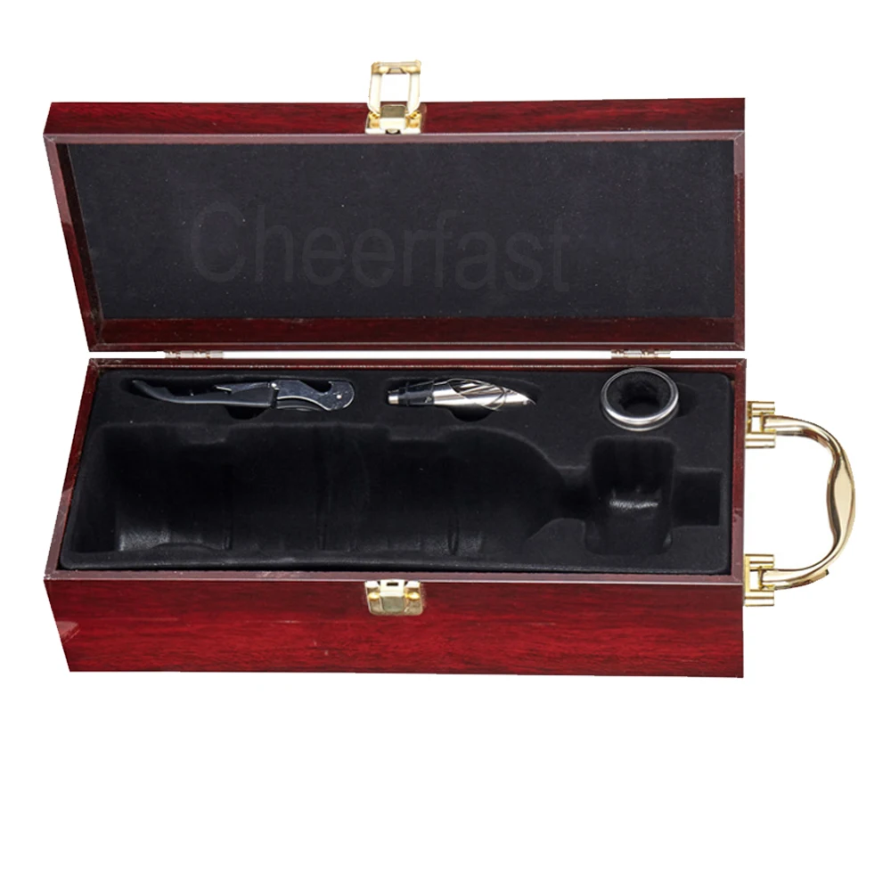 
Direct sales single wooden box wood for wine gift 