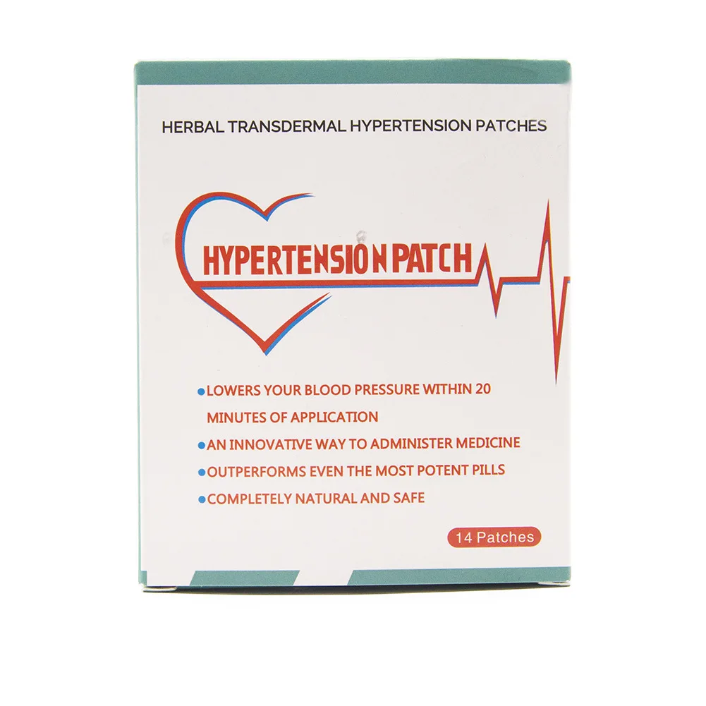 

Natural Herbs Medicines Anti Hypertension Patch For High Blood Pressure