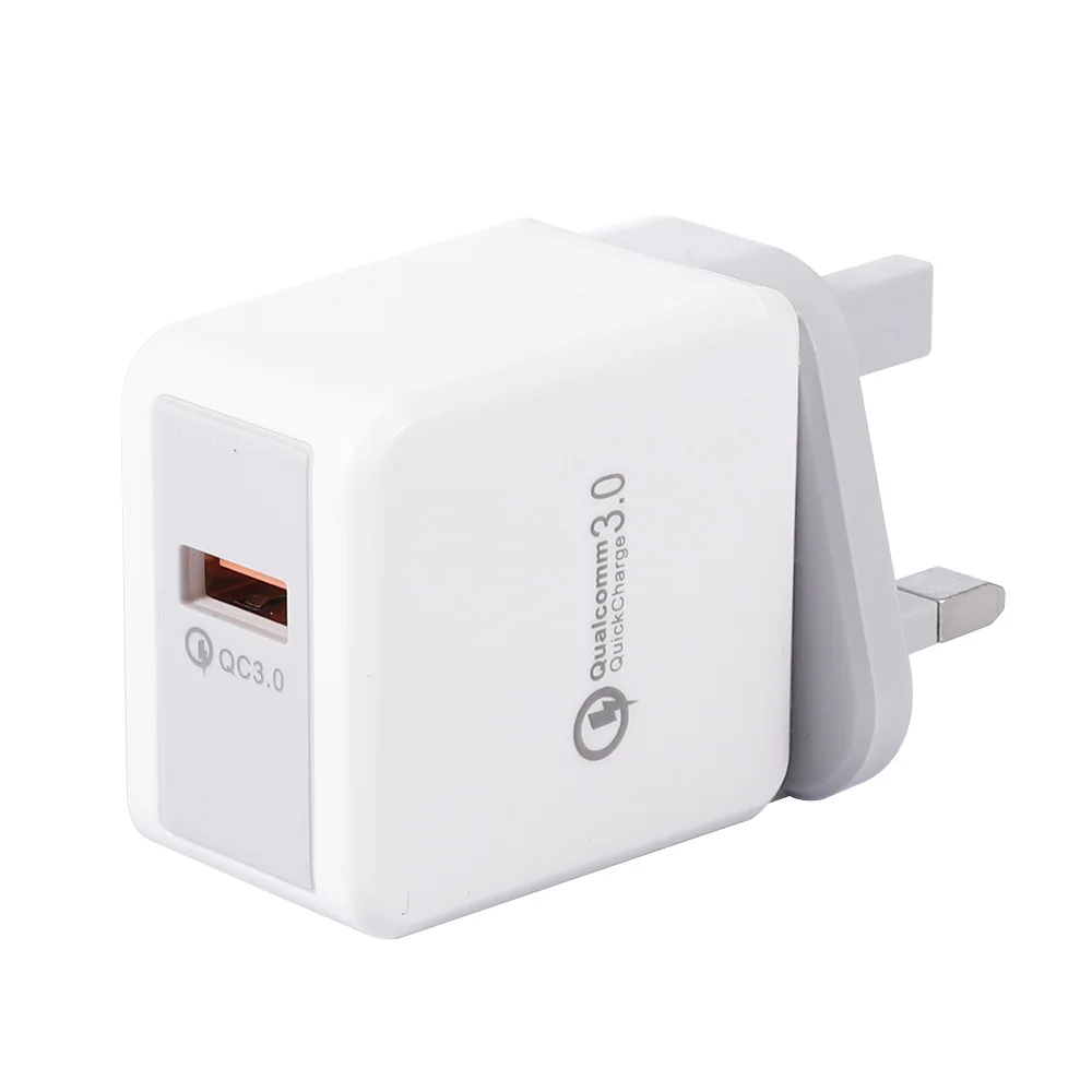 

Aibo W194 Fast Charger 18W 3A QC 3.0 USB Charger Quick Charge QC3.0 Wall Adapter EU / US Plug Mobile Phone Charger