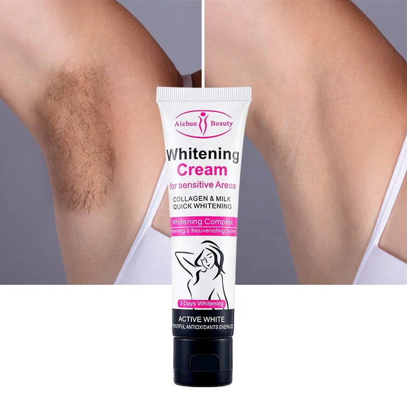 

Hot Sale milk armpit whitening cream armpit fast whitening cream for Private Part
