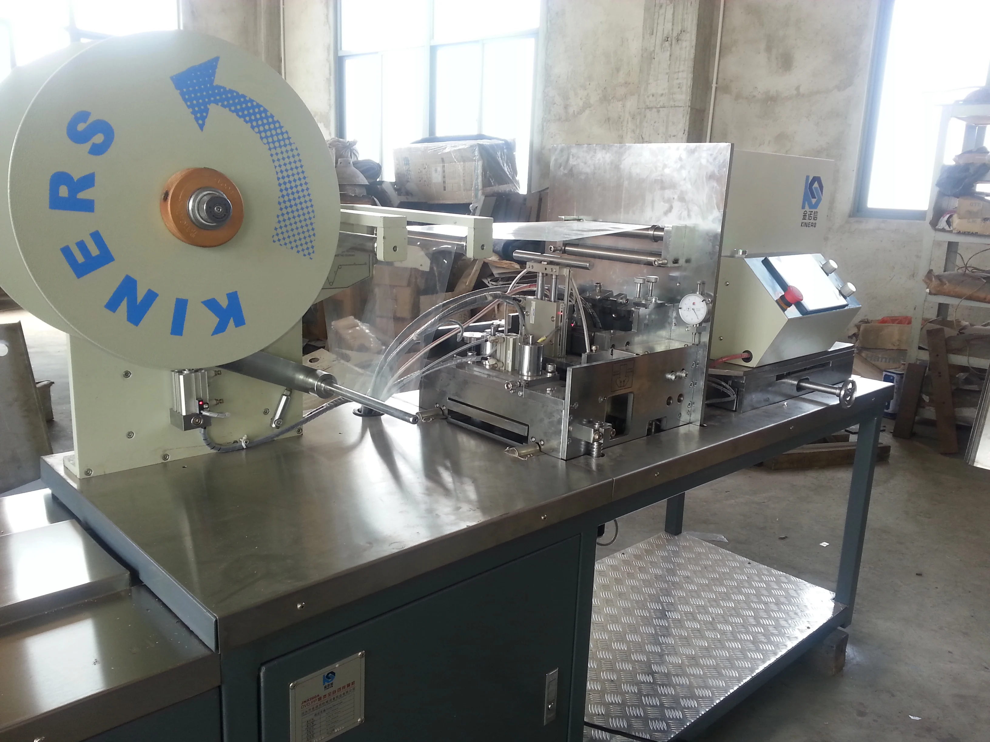 Jnx200 Kiners Fully Automatic Dvd Box Film Welding Machine Buy Dvd