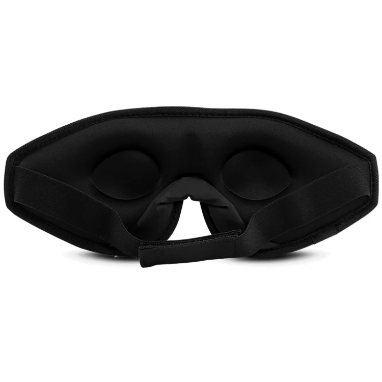 

Black Deluxe Sleep Eye Mask for Men Women 3D Contoured Cup Sleeping Mask Blindfold