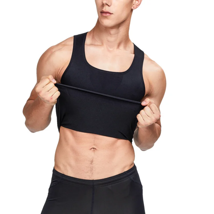 

Body shaper slimming undershirts vests men's athletic underwear