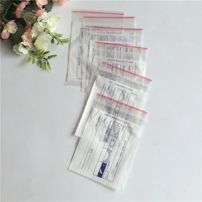 Yurui Factory Ldpe Zip Lock Pill Bags Pharmacy Packing Sachet Medicine