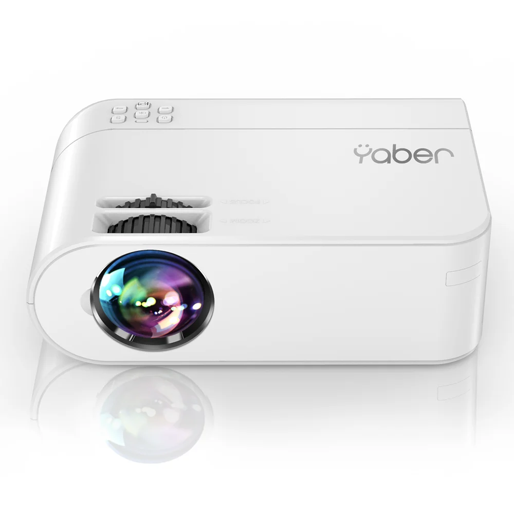 

Yaber V2 Digital Projectors Suport 1080P Native 1280*1720P Screen Mirroring HiFi Stereo Sound WiFi 6500L Mini LCD LED Projectors