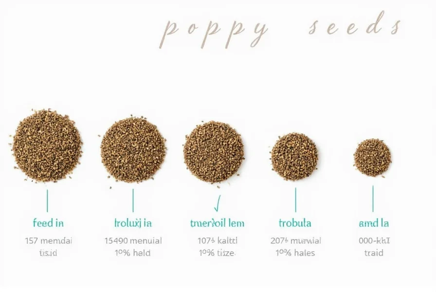 Poppy seeds in a bowl