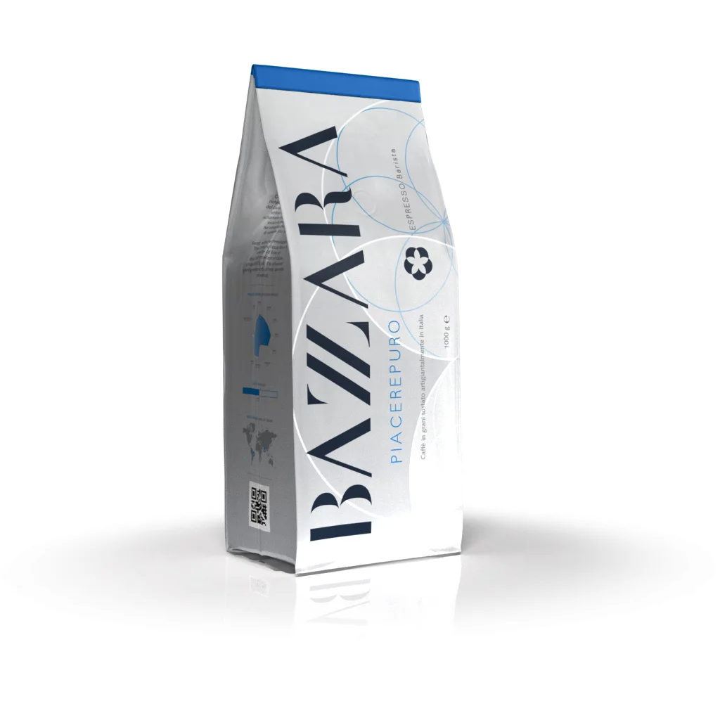 
Bazzara Espresso Piacerepuro Light To Medium Roast Coffee Beans 