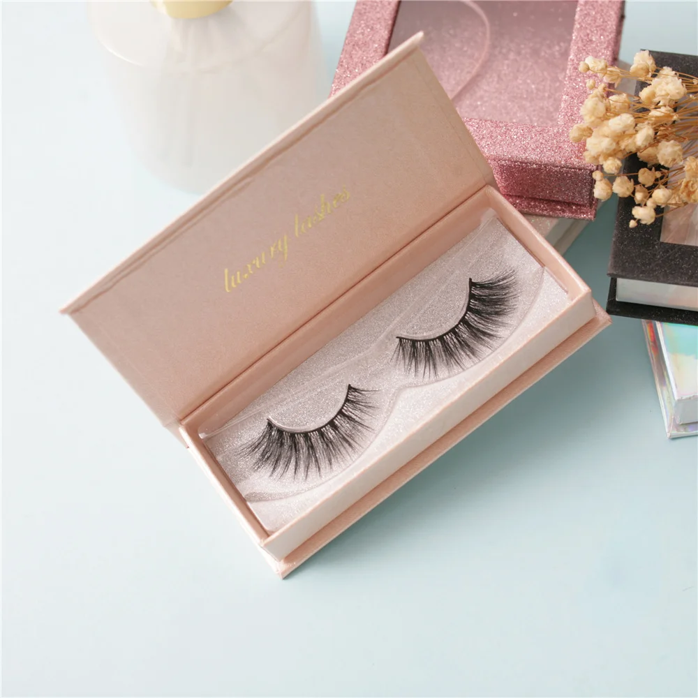 

Free Sample Faux Mink 3D Eyelash Custom Eyelash Box Private Label Lashes Wholesale Vendor