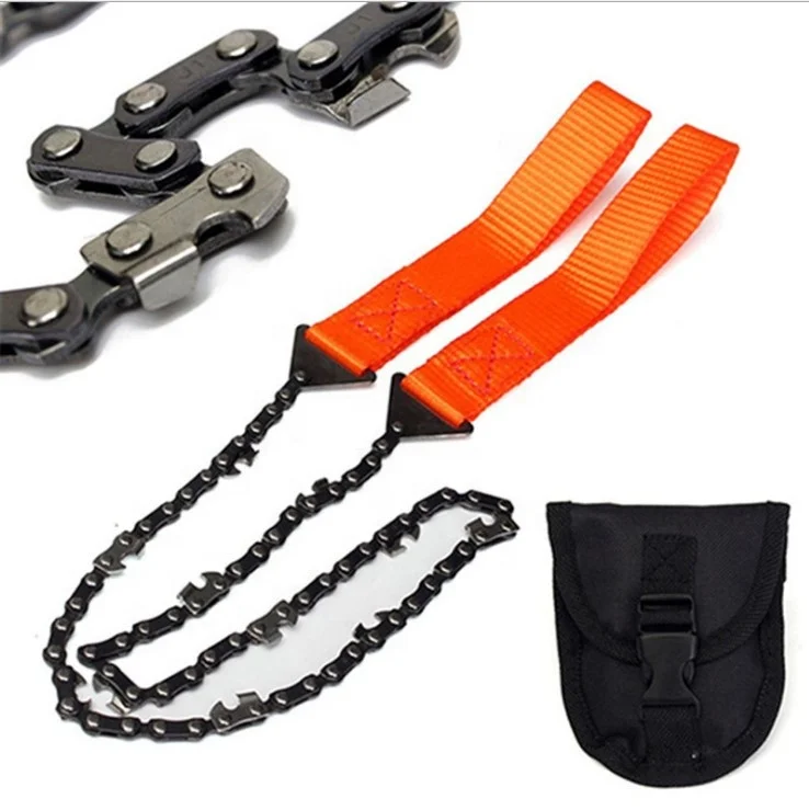 

Outdoor Emergency Mini Hand Pocket Chainsaw for Backpacking Gear Survival Wire Saw