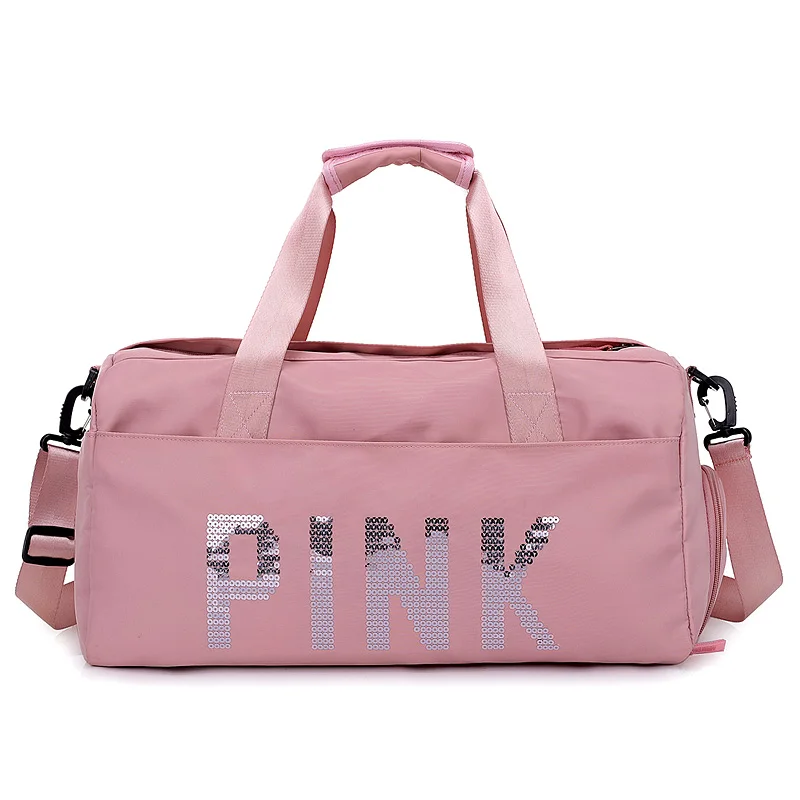 

Wholesale Duffel Gym Sport Hand bags Unisex Water proof Shoes compartment handbag, Customized color