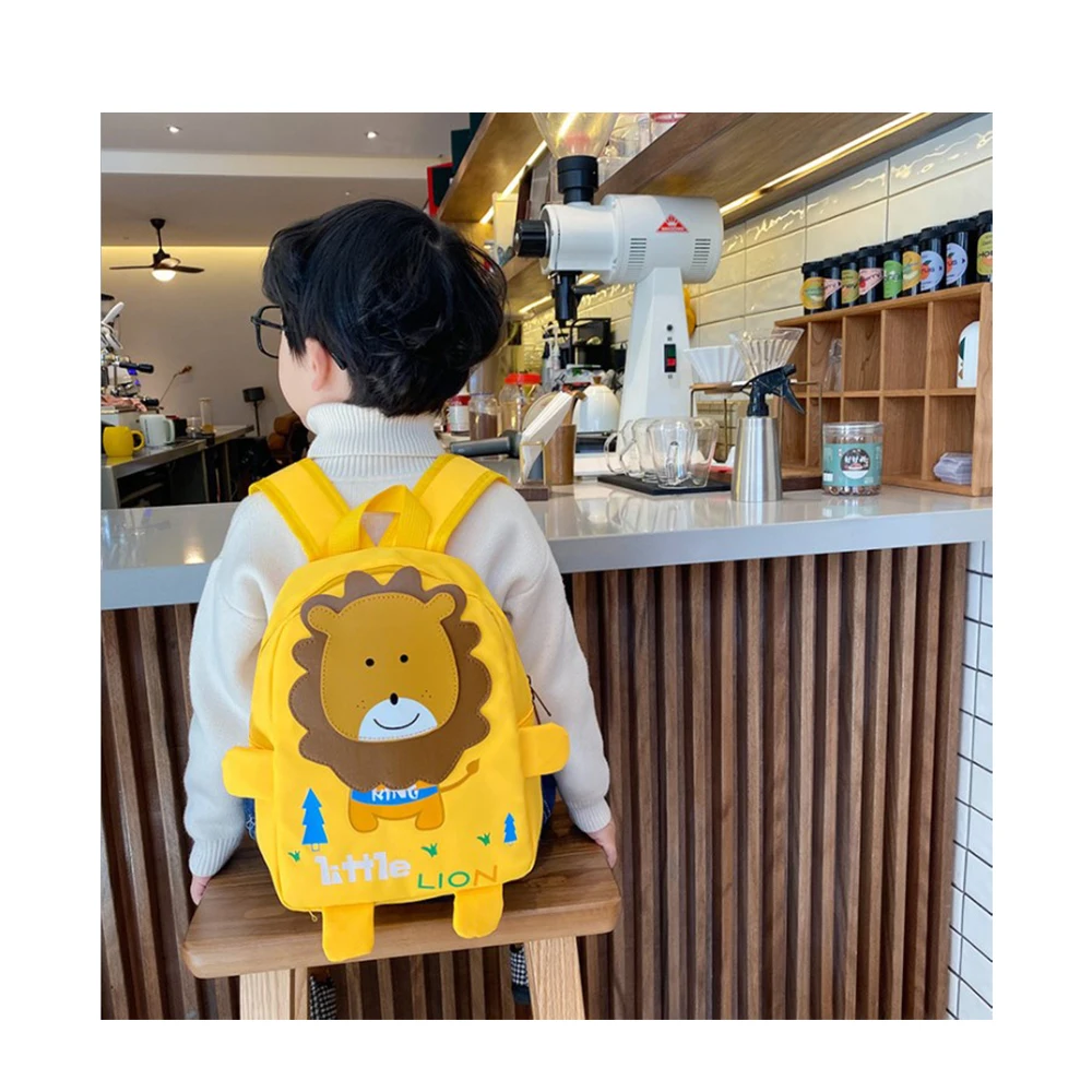 

Fashion school bags boys little lion children backpacks wholesale 2-6-year-old girls back pack