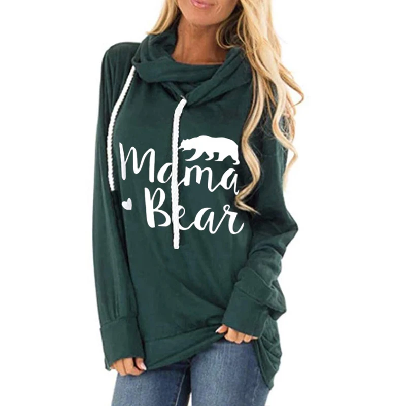 

Autumn Winter Amazon New Women's Trendy Hoodies Print Loose Hooded Sweater Fashion Ladies Letter Pullover Hoodie Casual Top, 6 colors