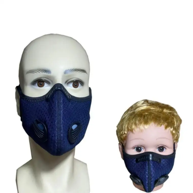 

new arrived fashion forever family facemask washable 2 valve adults kid sports facemask with filter, Picture