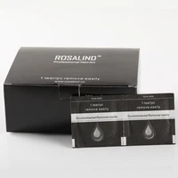 

Rosalind hot sale custom logo nail gel polish remover wet wipe pad 200pcs/box nail wipes for remove nail gel polish