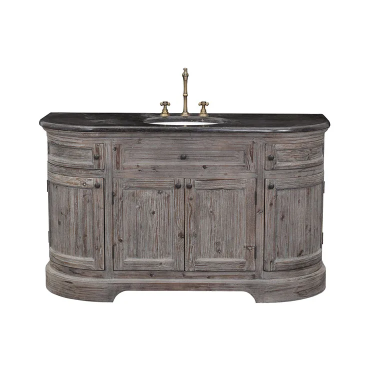 European Style Ningbo Antique Vanity Reproduction Solid Wooden