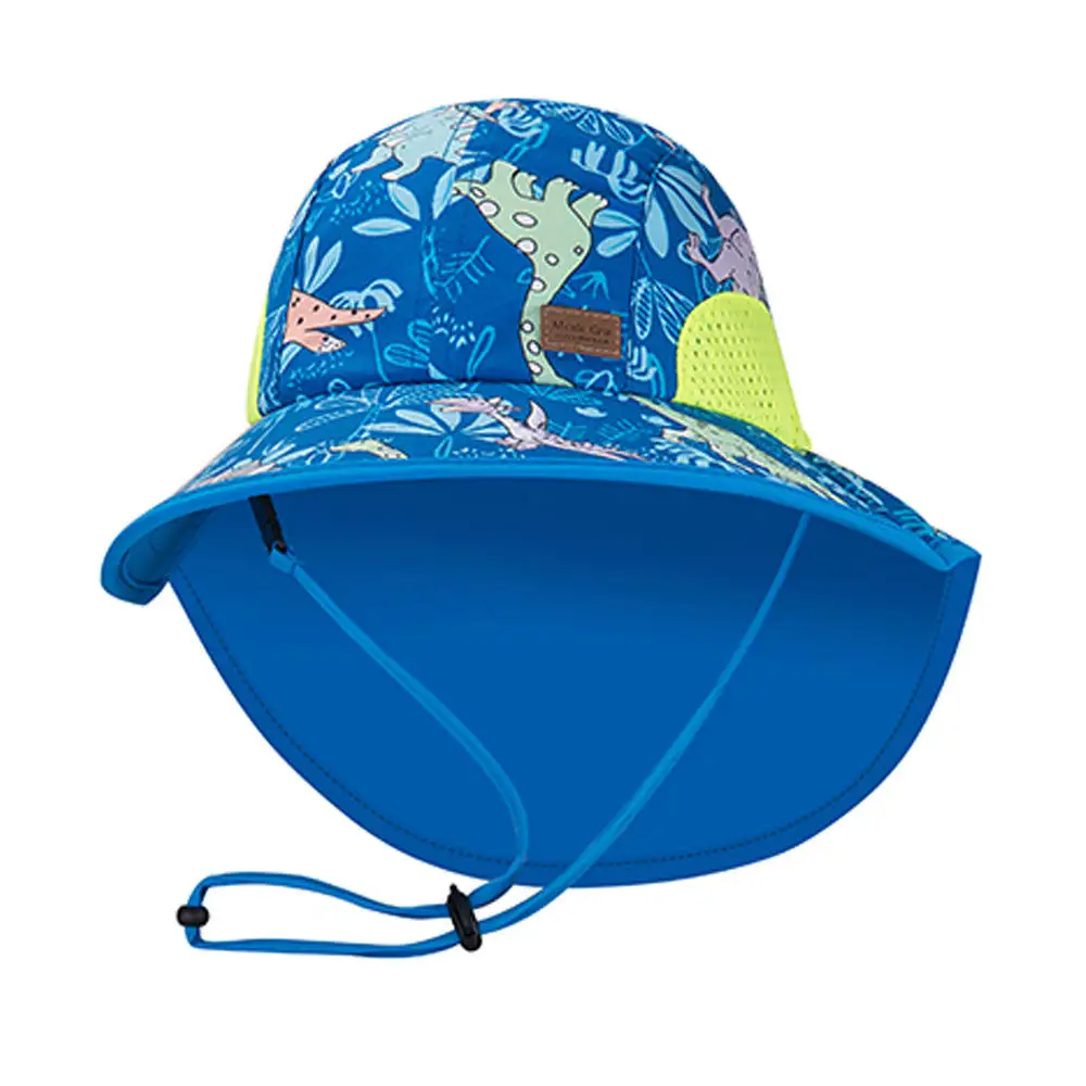 

Custom Logo Manufacturer Oem Bucket Hat Wide Brim Sun Hat For Kids Upf 50+ Sun Protection Water Resistant Parent-child Beach Hat