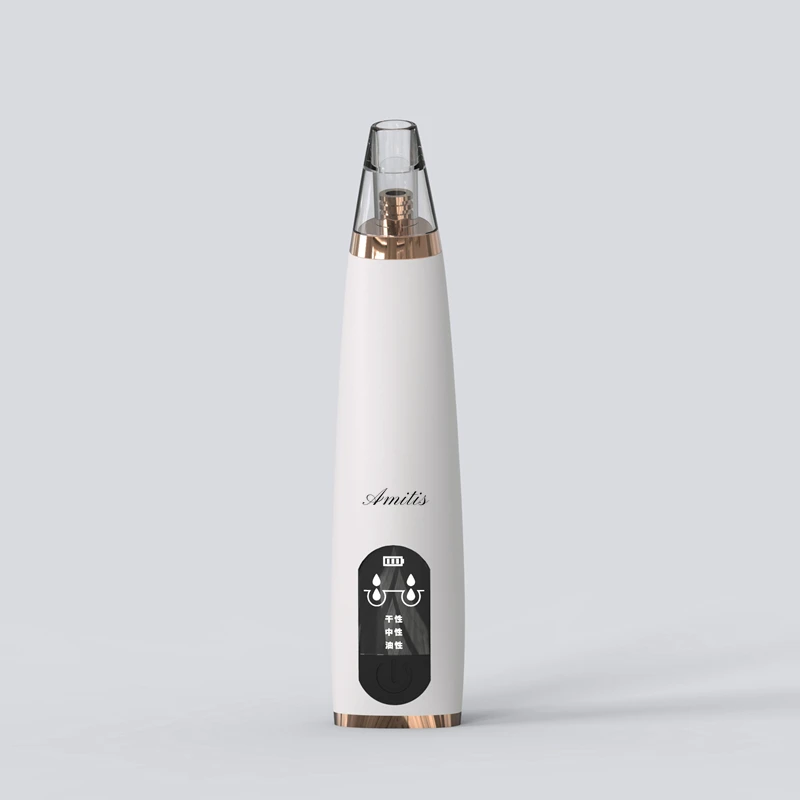 

Electric Blackhead Remover Face Nose Cleansing Tools Salon Equipment Portable Vacuum Suction Removal for SPA Salon, White
