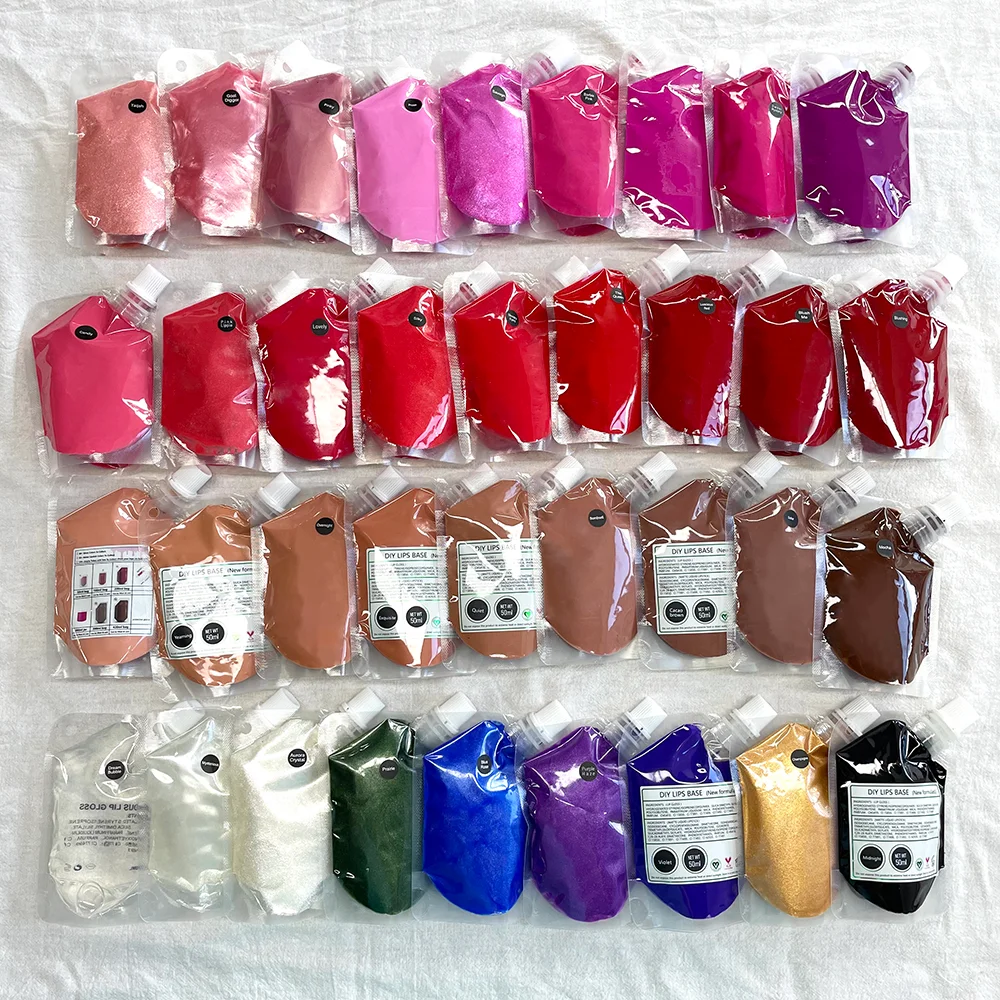 

Custom private label lip gloss pigmented lip gloss color base scented lip gloss base, 122 color