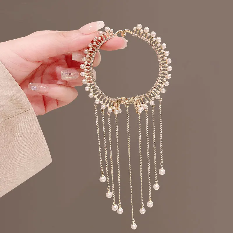 

Rhinestone Hairpin Ponytail Buckle Women Gifts Crystal Barrette Accessories Hair Clip Hairgrip