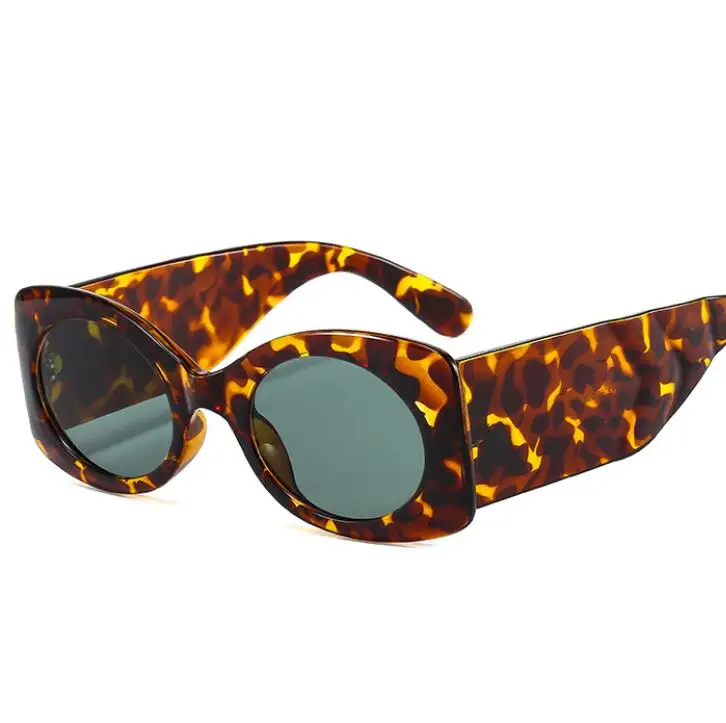 

Qmoon Fashion Wholesale Sun Glasses Lady Green Sunglasses Womens