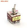 R-402 15A 380VAC ON-ON IP40 9 pins DPDT waterproof toggle switch for sale