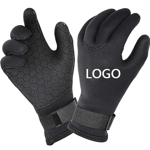 

hot sale fashion 3mm diving gloves Manufacturer custom 5mm neoprene swimming diving gloves