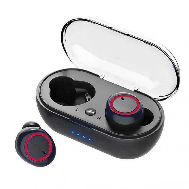 

Y50 earphone 5.0 TWS Wireless Headphons earphones Earbuds Stereo Gaming Headset With Charging Box for phone