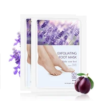 

OEM Wholesale Korea Private Label Natural Organic Lavender Feet Dry Skin Moisturizing Sock Exfoliating Foot Peel Mask