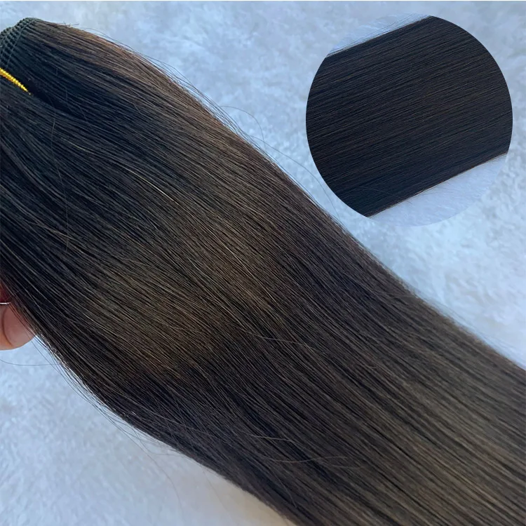 

Factory price 100% virgin human hair 20" double drawn silky straight, Raw Hair Vendor Unprocessed Virgin Indian Hair