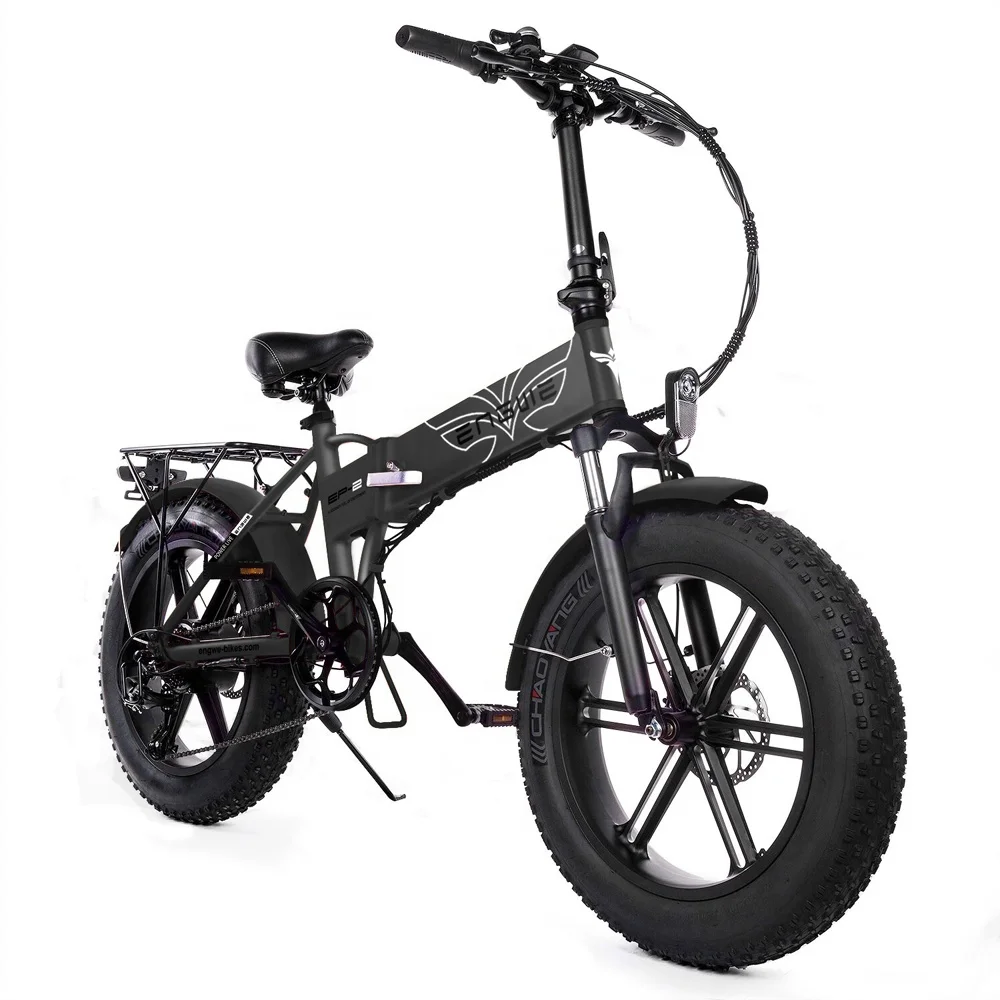 

Drop shipping European in stock 48V 500W 20 inch fat tire snow folding electric bicycle ebike