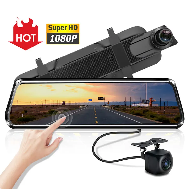 

EGO Original 9.66inch Android 720p 1080p Rear View Mirror Hd Car Dvr Camera Dash Cam