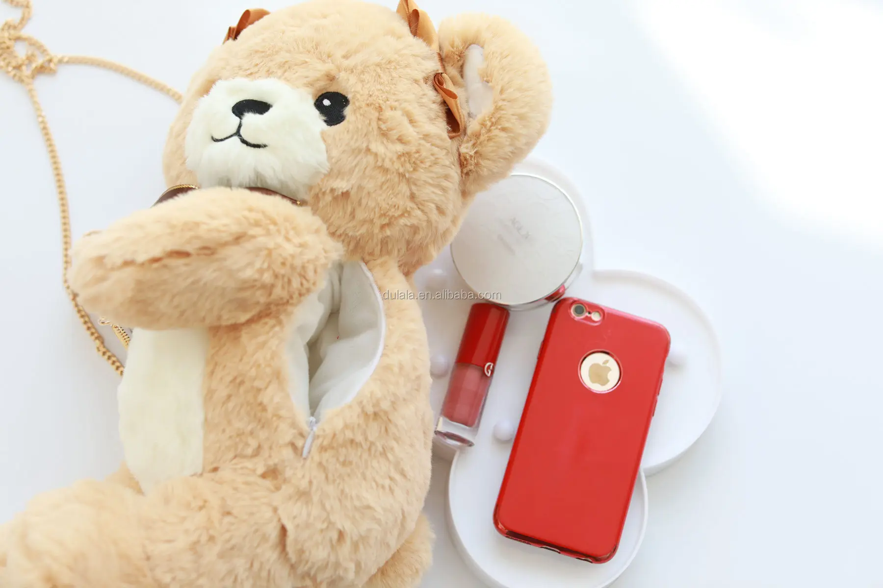 Boneka Beruang Wanita Kartun Teddy Bear Tas Selempang Kelinci Berbulu Bahu Mewah Ransel Buy Tas Ransel Mewah Ransel Product On Alibabacom