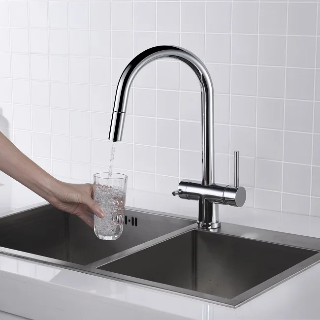 Oem Pull Out Faucet Drinking Water Tap Filter Water Tap Kitchen Faucet