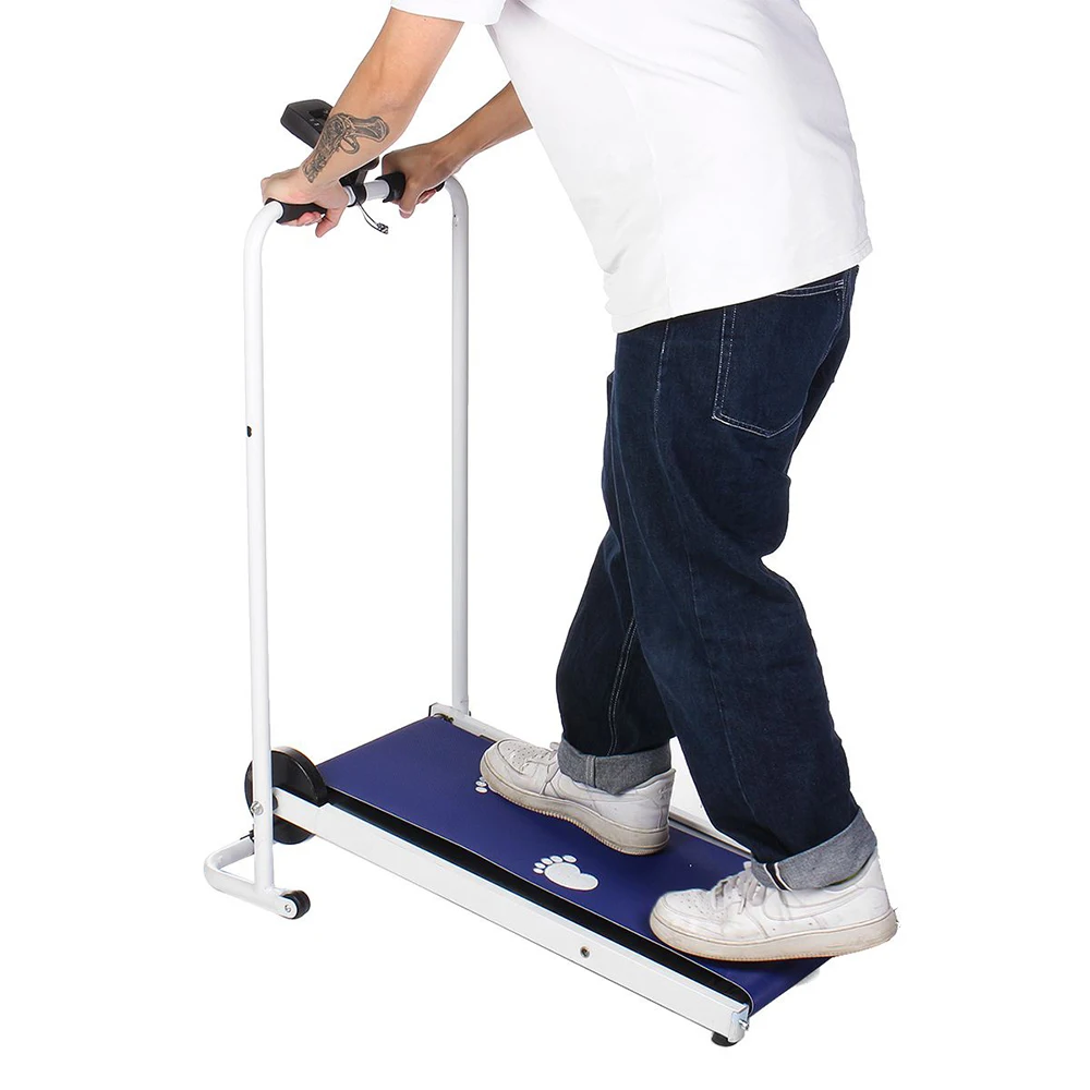 

FunFishing Newest Hot Multi-function foldable electric office gym commercial equipmentl mini walking running machine treadmill, Black,blue,pink,grey,dark blue