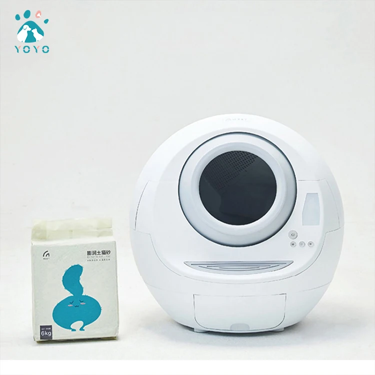 

Smart automatic self cleaning cat litter box automatic self cleaning hooded cat litter box, Picture