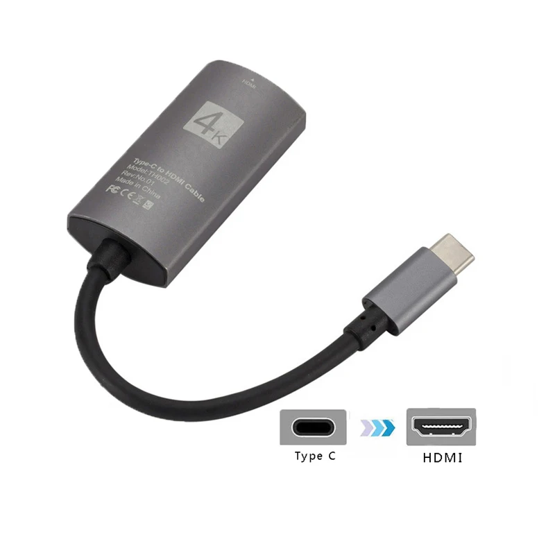 SIPU USB Type C to HDMI adapter 4K HDTV Cable For Samsung Galaxy NOTE S8 S9 Type C To Hdmi