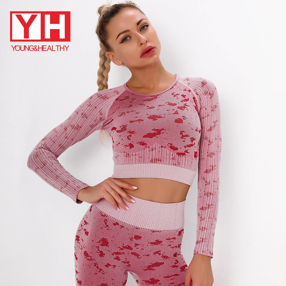 

Athletic Premium Youth 2021 Long Sleeve Crop Yoga Tank Tops