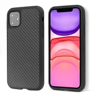 

Shockproof 100% Real Carbon Fiber Tpu Cell Phone Case For iPhone 11 11Pro