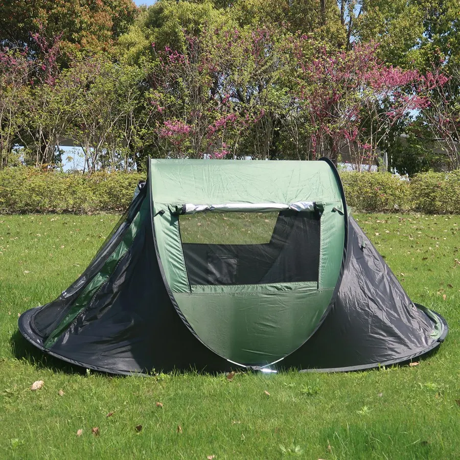 

Wholesale Suppliers Customized New Automatic 2 Seconds 3 Person Portable pop-up Camping Tent For Sale