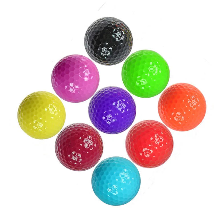 

Max Colored mini Golf Balls Promotional Golf Ball Two Layer Golf Ball for Play, White