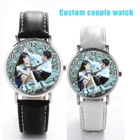 

Private custom photo watch Valentine's Day Thanksgiving Gift watch Men's and women's couple watches