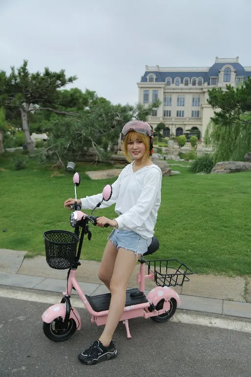 持ち運びが簡単なmini電動折りたたみ自転車は車のトランクに完全に