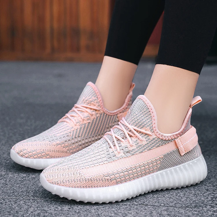 

A2011-1 Breathable Anti-Slip TPR Sole High Quality Cushion Women Sneakers Women'S Casual Shoes